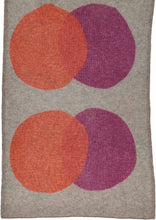 Load image into Gallery viewer, Signature Optical Dots Wool Wrap: Powder mint