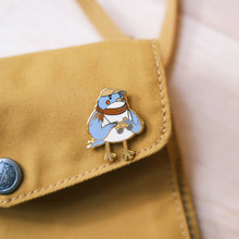 Load image into Gallery viewer, Birdwatcher / Birder Enamel Pin