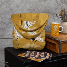 Load image into Gallery viewer, Danica Studio Flight Of Fancy Tote Bag Extra Wide Handles