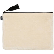 Load image into Gallery viewer, Dogwood Embroidered Flat Pouch