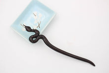 Load image into Gallery viewer, Sandalwood Chopstick/Wood Hair Pins Hair Sticks - Snake