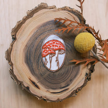 Load image into Gallery viewer, Amanita Red Mushroom Iron-On Patch