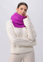 Load image into Gallery viewer, Sustainability Edition Solid Knit Recycled Scarf: Very berry