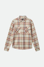 Load image into Gallery viewer, Bowery Flannel - White Smoke/Yellow/Casa Red