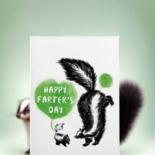 Load image into Gallery viewer, Fart Skunk Dad - Funny Fathers Day Card