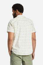 Load image into Gallery viewer, CHARTER PRINT S/S WVN - OFF WHITE/STRAW/DARK EARTH