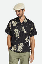 Load image into Gallery viewer, BUNKER SLUB S/S WVN - WASHED BLACK/OFF WHITE