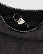 Load image into Gallery viewer, Medium Denim Crescent Bag
