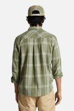 Load image into Gallery viewer, Memphis Lenen Blend L/S - Olive Surplus/Whitecap
