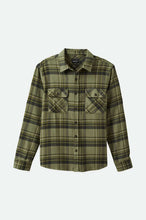 Load image into Gallery viewer, Bowery Flannel - Vetiver/Laurel Wreath/Washed Black