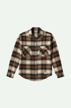 Load image into Gallery viewer, Bowery Women's Classic Flannel - Pinecone Brown/Black/Sand