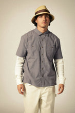 Load image into Gallery viewer, Cru Micro Plaid Relaxed Shirt
