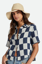 Load image into Gallery viewer, Wesley Straw Packable Fedora