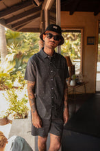 Load image into Gallery viewer, Charter Print S/S - Washed Black Pyramid