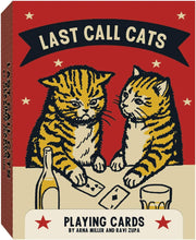 Load image into Gallery viewer, Last Call Cats Playing Cards