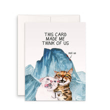 Load image into Gallery viewer, Cats Couple Adventure Funny Anniversary Card