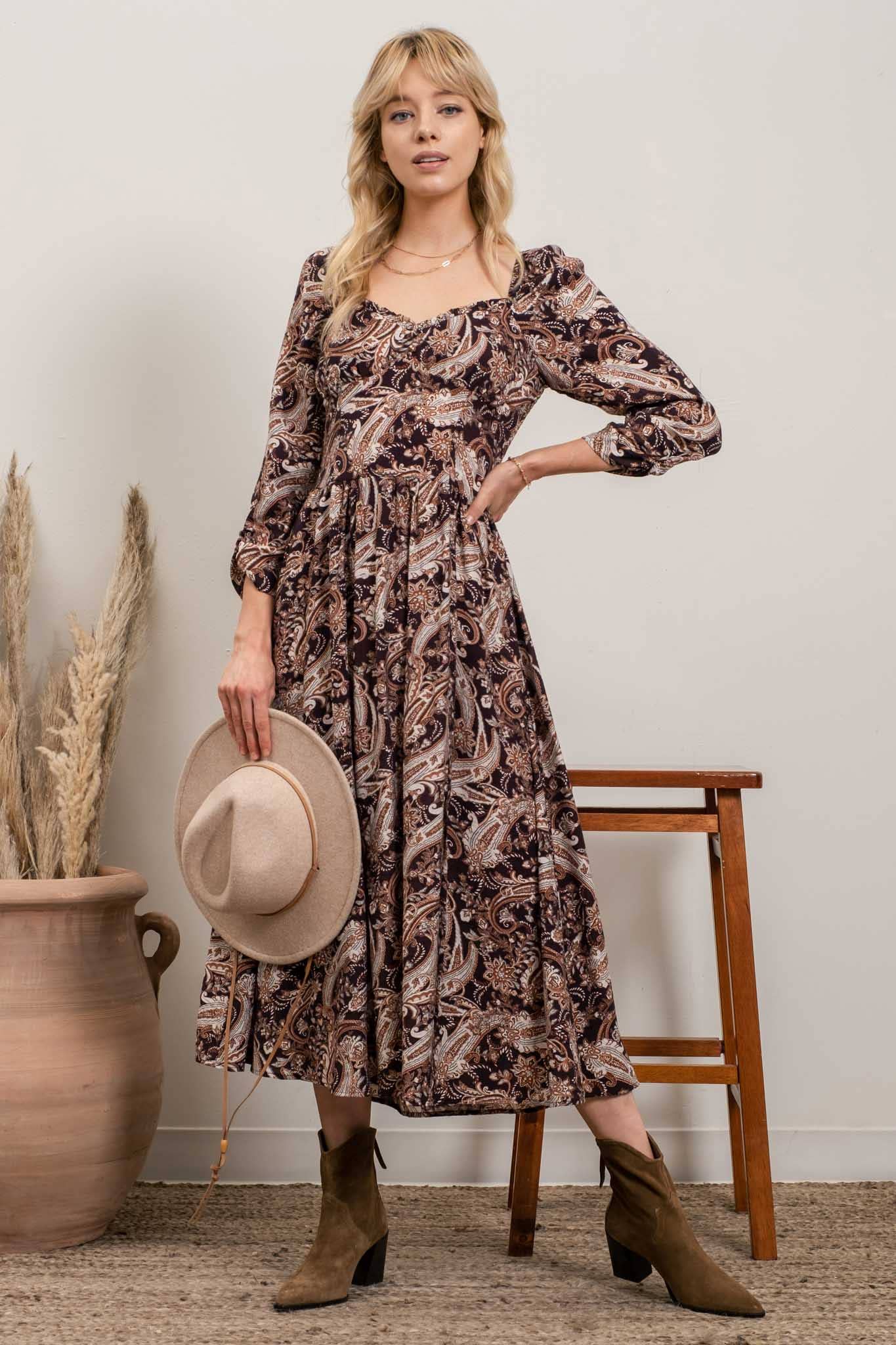 knee length dresses for ladies Dolcezza Sweetheart Neckline Maxi Dress in Ivory main image 1