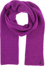Load image into Gallery viewer, Sustainability Edition Solid Knit Recycled Scarf: Very berry