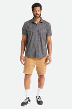 Load image into Gallery viewer, Charter Print Button Up - Black