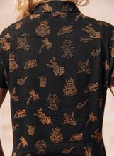 Load image into Gallery viewer, Spicy Noods Button Up Shirt - Women's