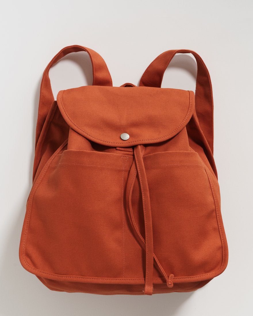 Drawstring Canvas Backpack from Baggu