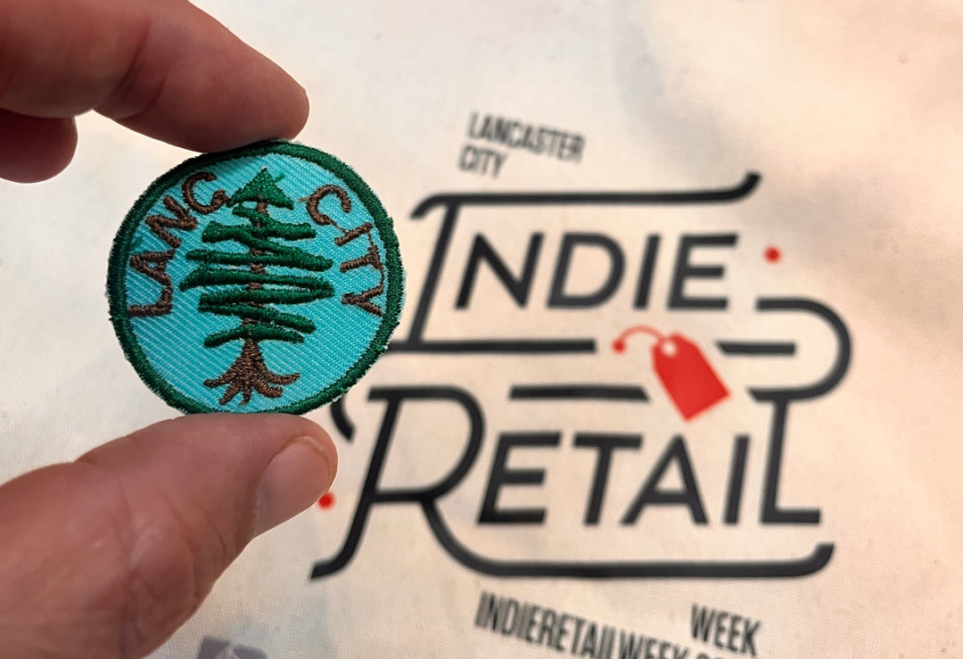 Lanc City Forestry Merit Badges for Indie Retail week!