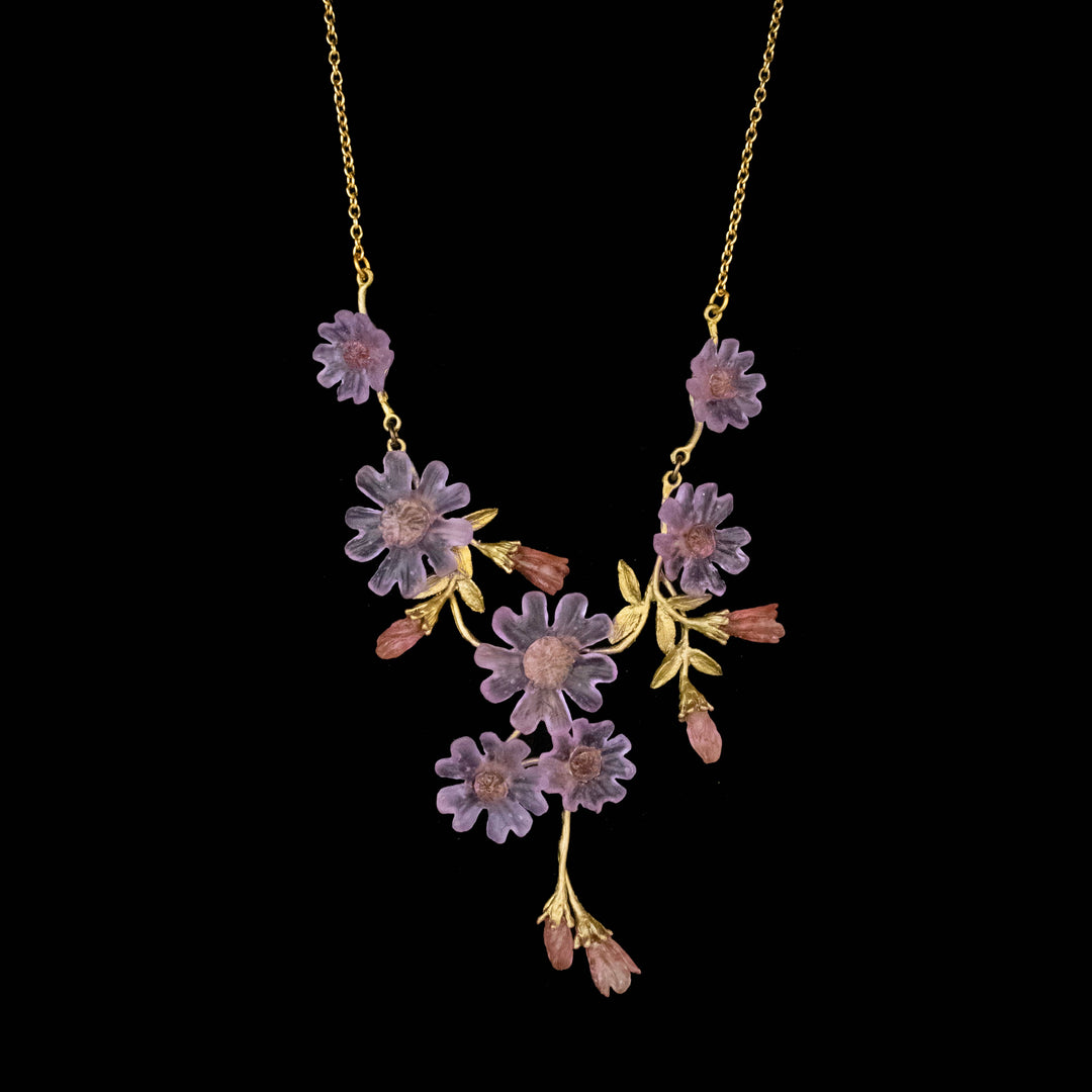 Phlox 16" Adj. Statement Necklace