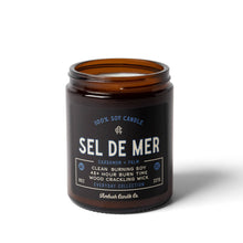 Load image into Gallery viewer, Sel De Mer | Cardamom + Palm 8oz Soy Candle
