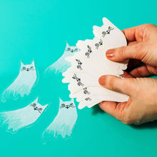 Load image into Gallery viewer, Ghost Cat Clear Sticker
