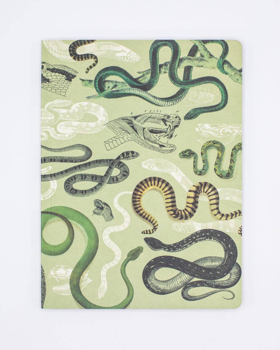 Snakes Softcover Notebook - Dot Grid Pages