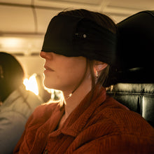 Load image into Gallery viewer, BLACKOUT SLEEP MASK + EARPLUGS
