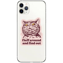 Load image into Gallery viewer, Funny Kitty Cat Swear Humor High Quality Vinyl Sticker
