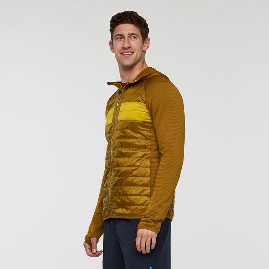 Capa Hybrid Insulated Hooded Jacket - Men&
