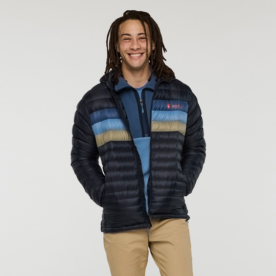 Fuego Hooded Down Jacket - Men&