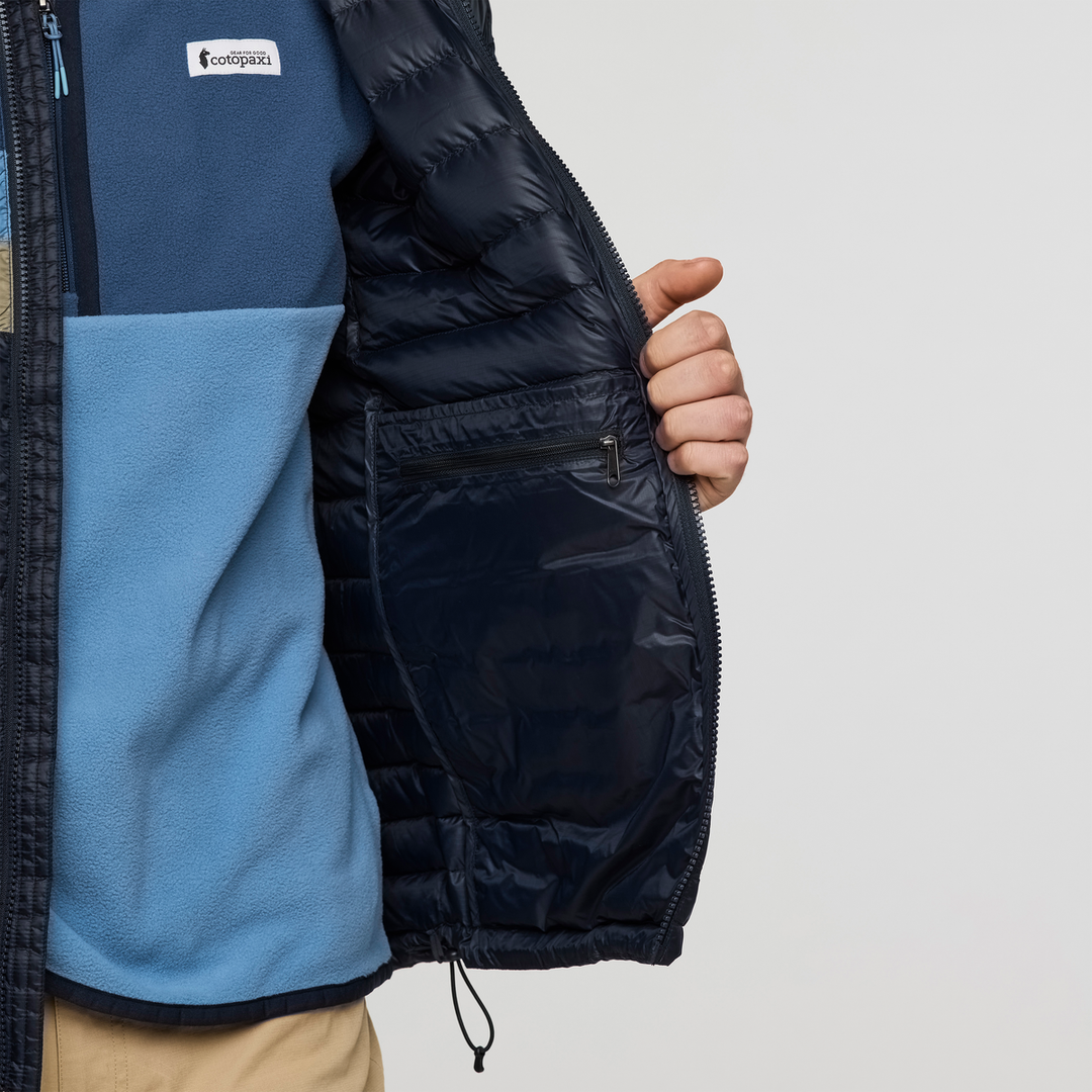 Fuego Hooded Down Jacket - Men&