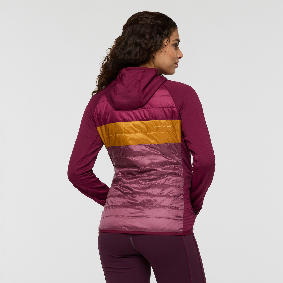 Capa Hybrid Insulated Hooded Jacket - Women&