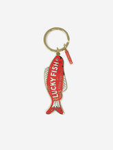 Load image into Gallery viewer, Enamel Keychain | Good Fortune Fish
