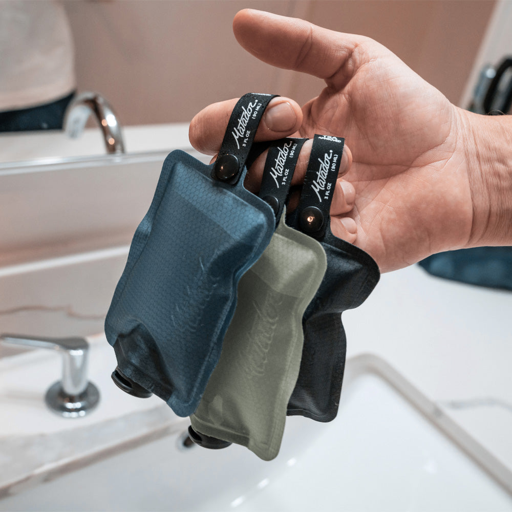 FLATPAK TOILETRY BOTTLE 3-PACK