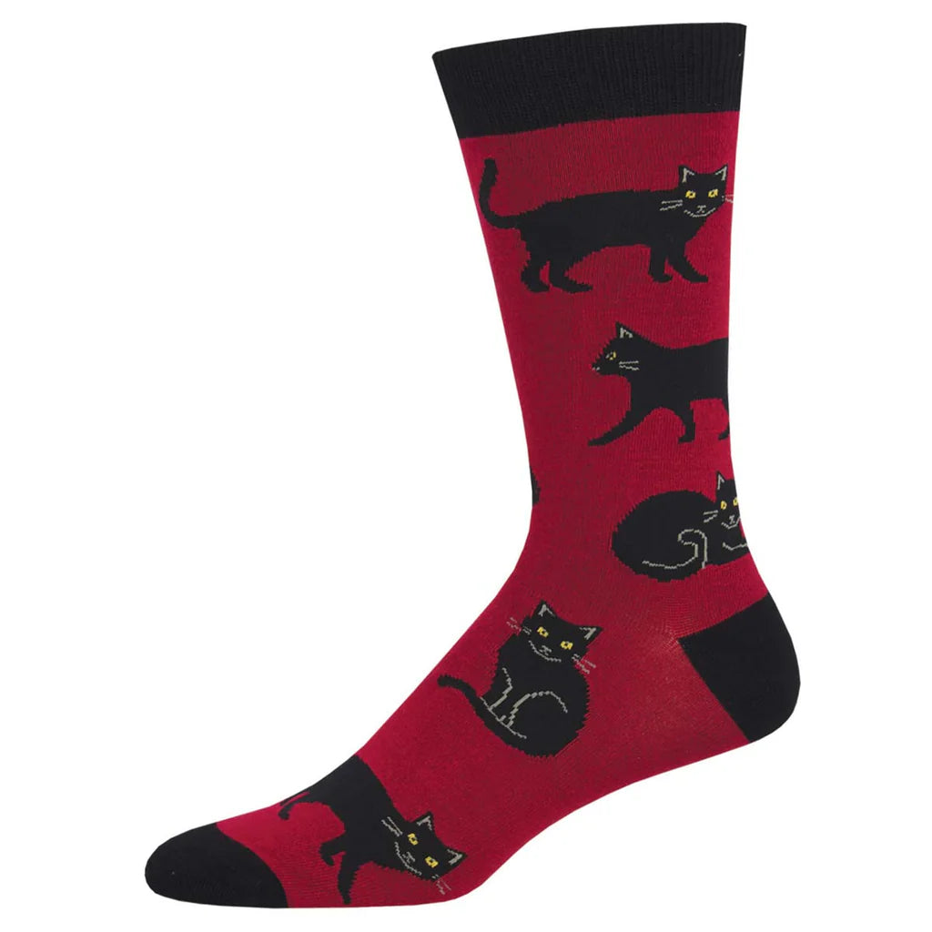 Black Cat - Bamboo Men's Socks