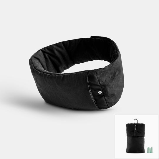 BLACKOUT SLEEP MASK + EARPLUGS