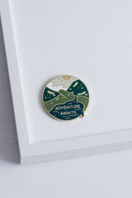 Load image into Gallery viewer, Adventure Awaits Enamel Pin
