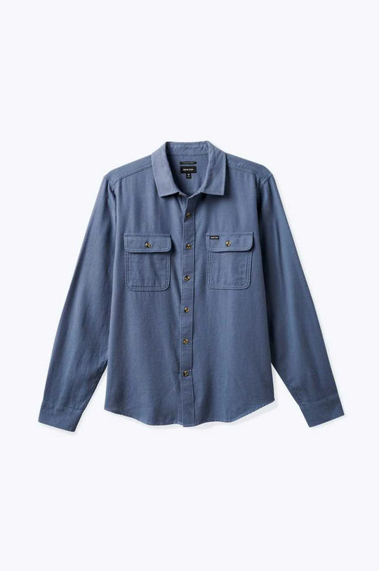 Bowery Light Weight Ultra Soft Flannel - Flint Stone Blue