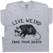 Load image into Gallery viewer, Possum Shirt Funny Shirts Cool Retro Graphic Tee Weird Odd

