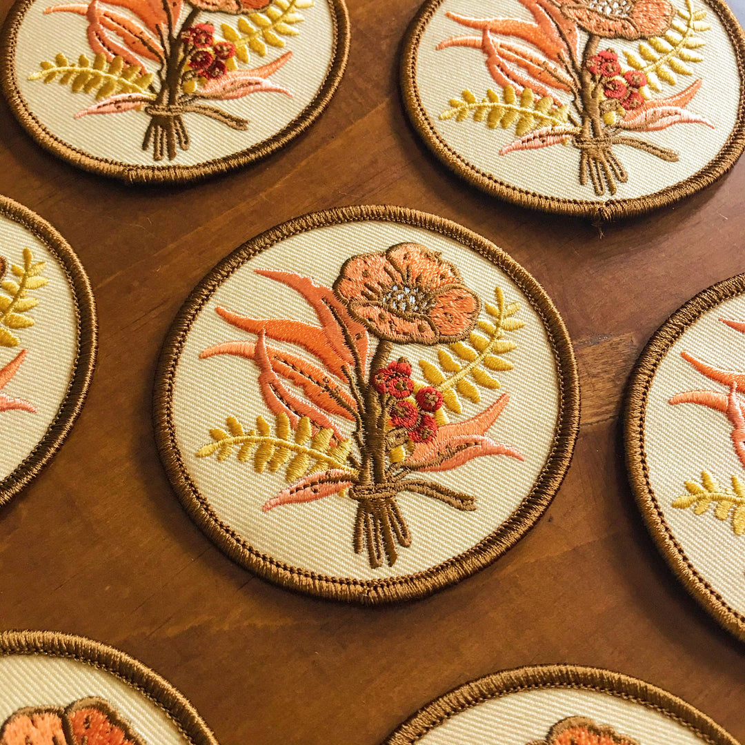 Iron on Patch: Floral