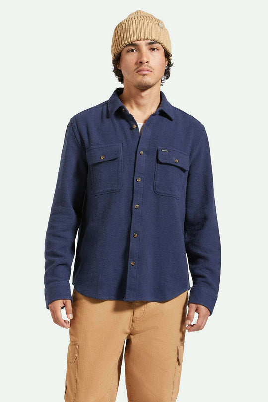 BOWERY TEXTURED TWILL OVERSHIRT