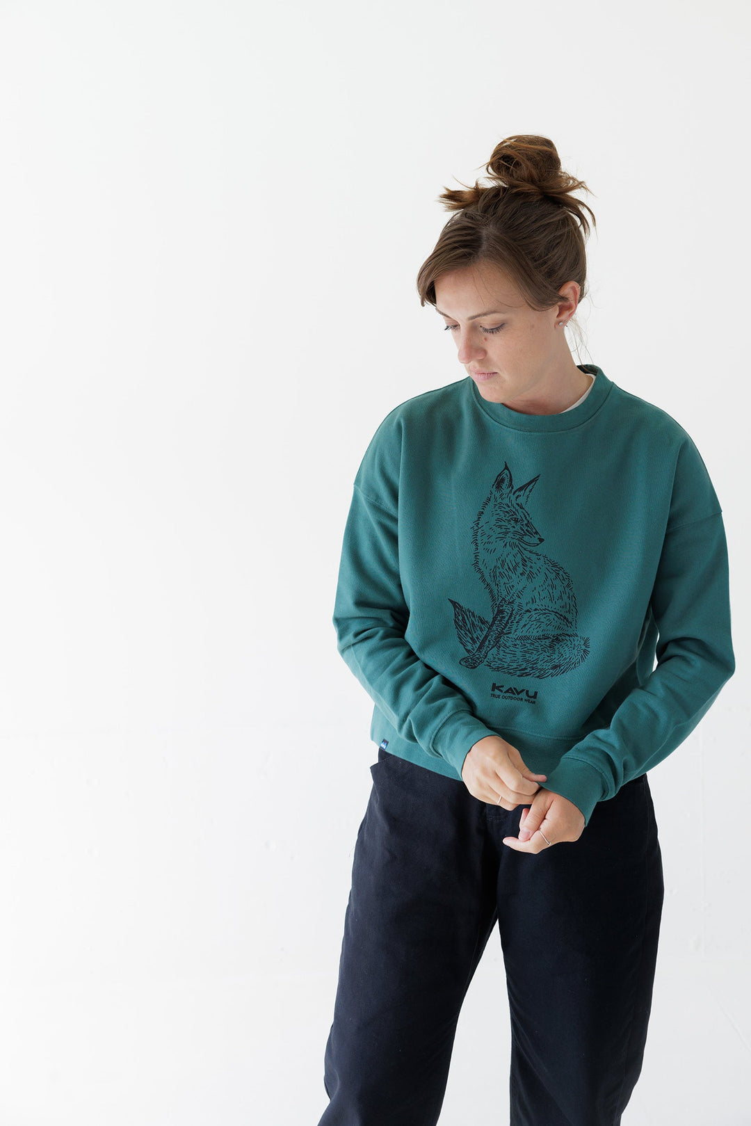 Core Crop Crew Sweatshirt
