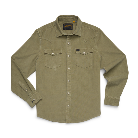 Banning Corduroy Snapshirt