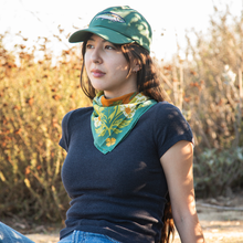 Load image into Gallery viewer, Organic Fair Trade Bandana: Malibu Creek for CalTrout
