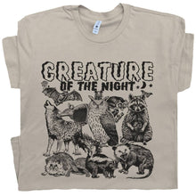 Load image into Gallery viewer, Creature of the Night Shirts Funny Cool Nature Graphic Tee
