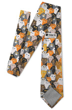 Load image into Gallery viewer, Squish – Lots of Cats Tie

